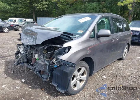 2011 Toyota Sienna Le V6 из США, поврежденный, VIN 5TDKK3DC4BS172766